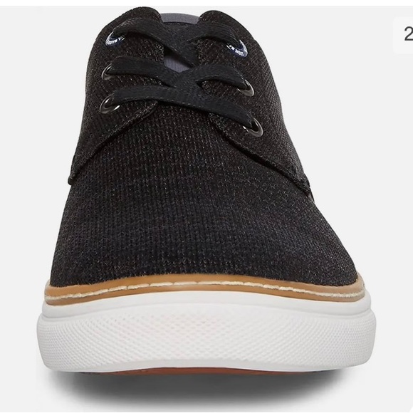 Steve Madden Men's Friend Fly Knit Sneaker Black/Gray Size 8 - Picture 2 of 16